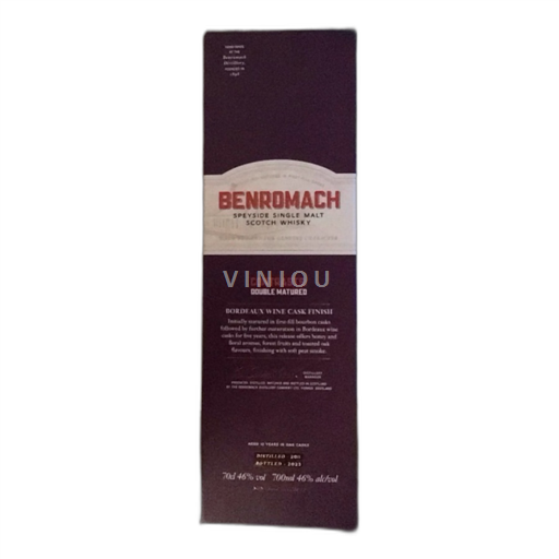 Whisky Single Malt Whisky Benromach « Château Cissac » Benromach 12a - 2011 Scotland Speyside